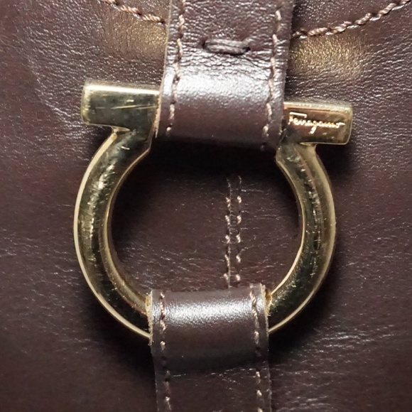 Salvatore Ferragamo Gancini Knee High Riding Boot - Picture 5 of 8